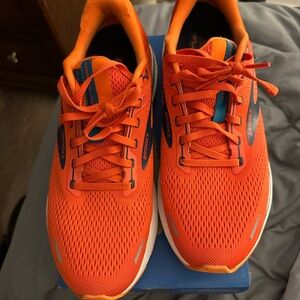 Brooks Vibrant Orange Athletic Shoes